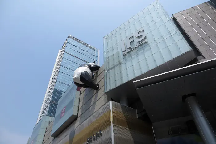 成都国際金融中心 パンダ