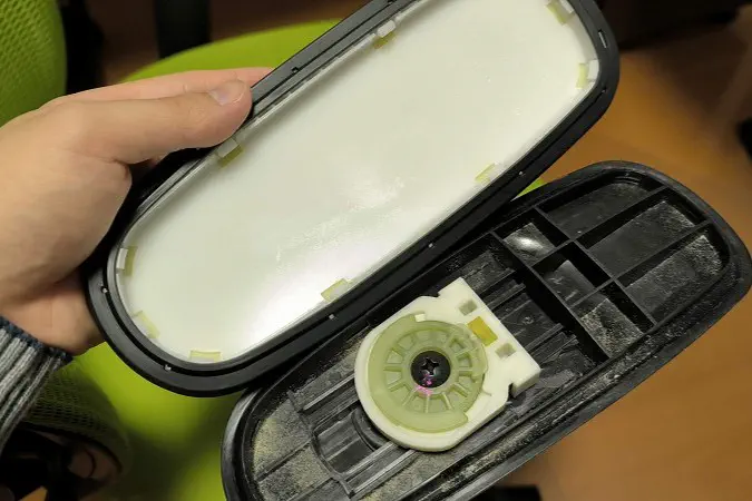 肘パッド 取り外し後