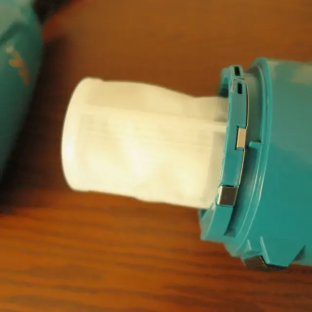 マキタ 掃除機 フィルターの汚れ