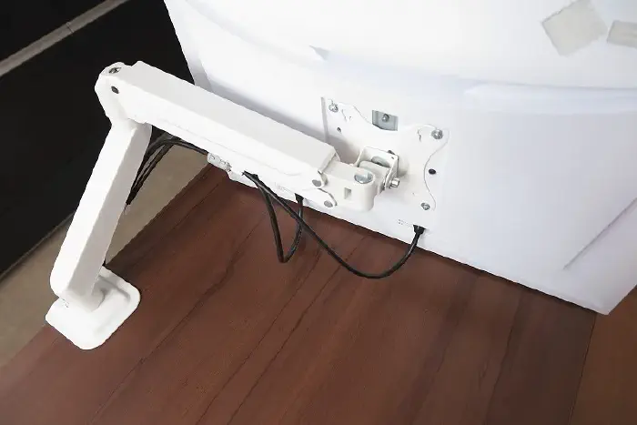 アームを伸ばした状態