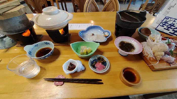 親不知観光ホテル 夕食