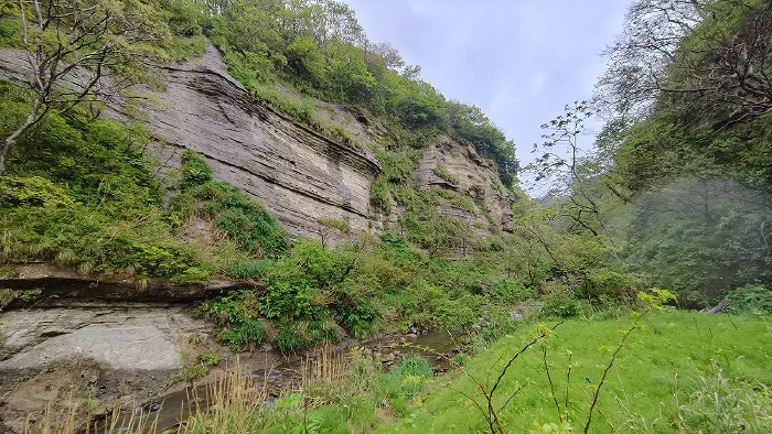 砂岩泥岩互層
