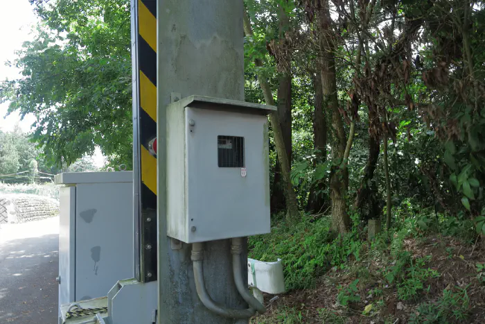 赤馬地区 通行止め表示2-3