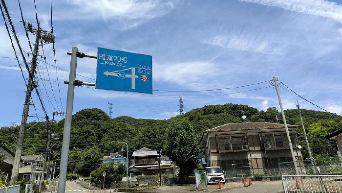 赤馬地区 看板