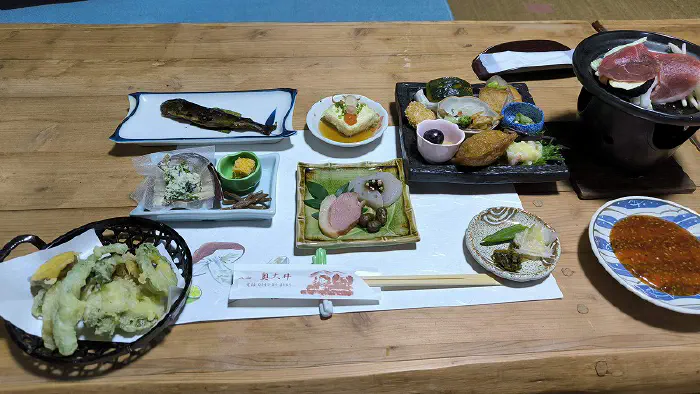 夕食