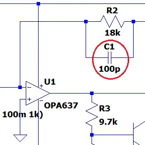 回路図 改善前 帰還部