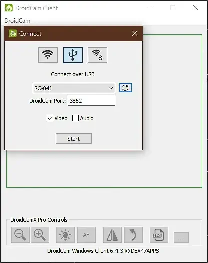 クライアント 接続